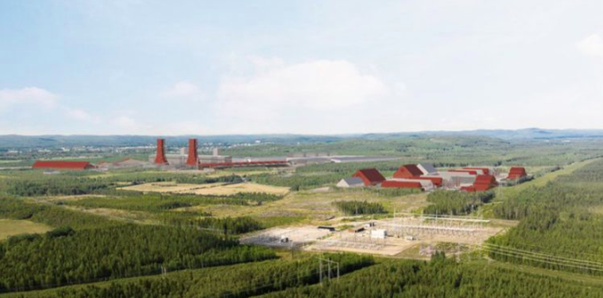 El amplio potencial de Suecia en acerías libres de combustibles fósiles Crédito: H2 Green Steel