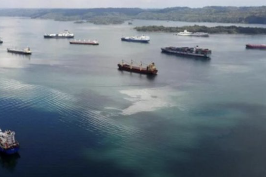 Actualmente hay 128 buques en cola para pasar por la vía interoceánica, cuando regularmente son 90 en este período del año | Autoridad Canal de Panamá